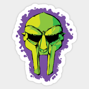 MF DOOM - The Mask - Viktor Von Doom Sticker